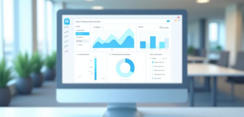 Sterling Property Solutions software dashboard illustration
